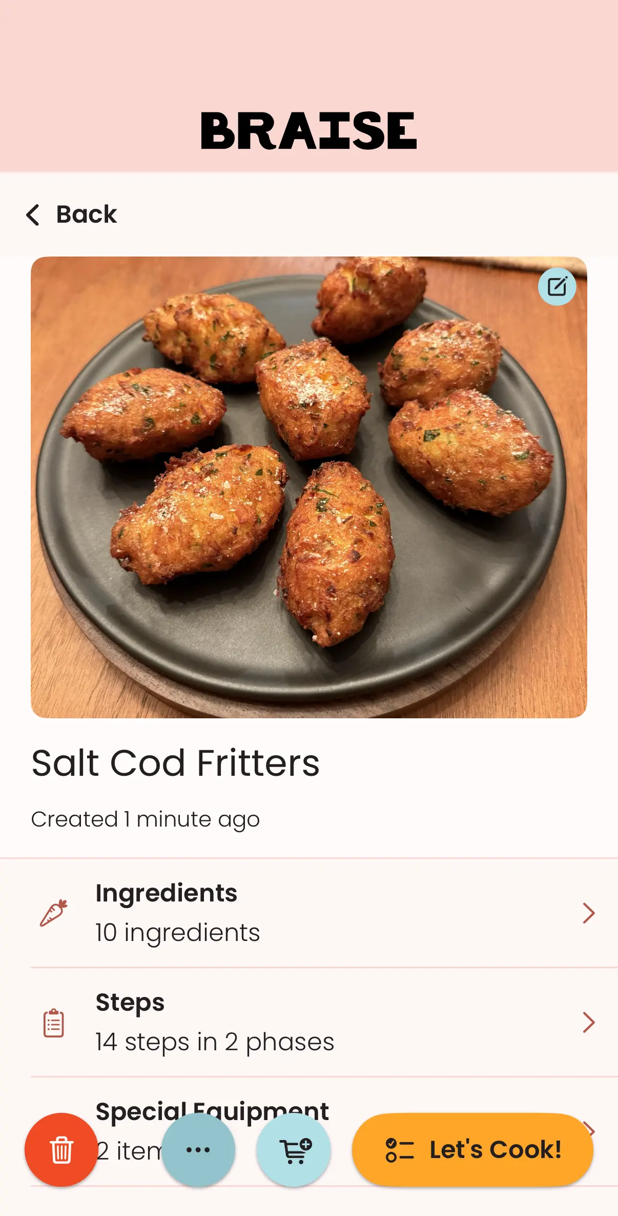 Add recipes from anywhere